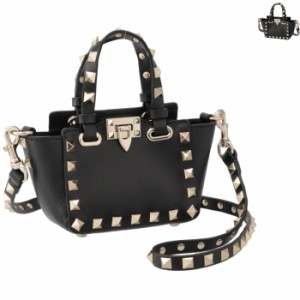 ヴァレンティノ・ガラヴァーニ VALENTINO GARAVANI ミニバッグ ロックスタッズ ROCKSTUD マイクロ 2W2P0Y28 BOL 