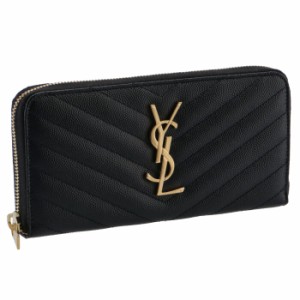 サンローラン パリ SAINT LAURENT PARIS MONOGRAMME SAINT LAURENT ラウンドファスナー長財布 358094 BOW01 1000