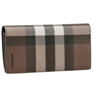 バーバリー BURBERRY メンズ 長財布 チェック コンチネンタルウォレット メンズ 二つ折り長財布 8052803  