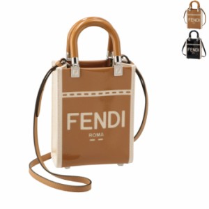 フェンディ FENDI ショルダーバッグ サンシャイン スモール FENDI ROMA パテント ミニ トートバッグ 8BS051 ANT7 