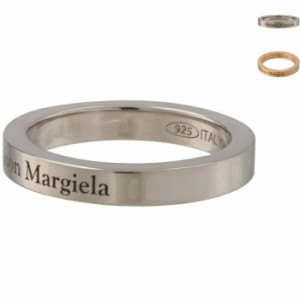 メゾン マルジェラ MAISON MARGIELA ロゴ リング 3mm 指輪 リング SM1UQ0080 SV0158 