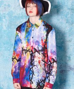 柄シャツ 派手の通販 Au Pay マーケット