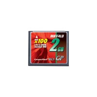 【即納】BUFFALO コンパクトフラッシュ 2GB 100倍速 RCF-GP2G