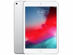中古 タブレット Apple iPad mini5 Wi-Fi +Cellular 64GB au(エーユー) シルバー 本体 iOS16