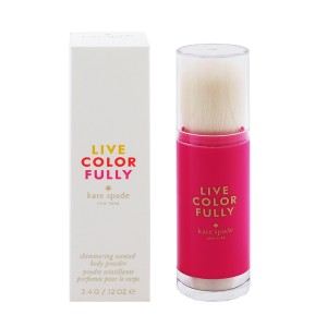 KATE SPADE NEW YORK リブ カラフリー ボディパウダー 3.4g LIVE COLORFULLY SHIMMERING SCENTED BODY POWDER 