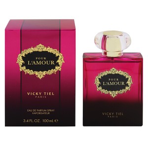 ヴィッキーティエル 香水 レディース プール ラムール EDP・SP 100ml POUR L’AMOUR VICKY TIEL 