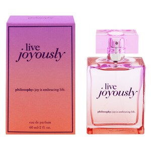 【フィロソフィー 香水】リブ ジョイアスリー EDP・SP 60ml PHILOSOPHY  送料無料 香水 LIVE JOYOUSLY 