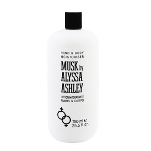 ALYSSA ASHLEY アリサアシュレイ ムスク ボディローション 750ml ALYSSA ASHLEY MUSK HAND ＆ BODY MOISTURISER 