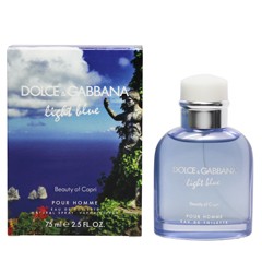 [香水][ドルチェ＆ガッバーナ]DOLCE＆GABBANA ライトブルー ビューティー オブ カプリ プールオム EDT・SP 75ml 香水 