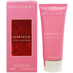 BVLGARI オムニア ピンク サファイヤ バス＆シャワージェル 100ml OMNIA PINK SAPPHIRE BATH AND SHOWER GEL 