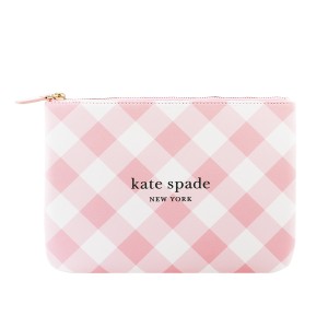 [香水][ケイト スペード ニューヨーク]KATE SPADE NEW YORK チェック ポーチ 送料無料 KATE SPADE CHECK POUCH 