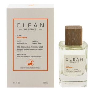 [香水][クリーン]CLEAN リザーブ ソーラー ブルーム EDP・SP 100ml 香水 フレグランス RESERVE SOLAR BLOOM 