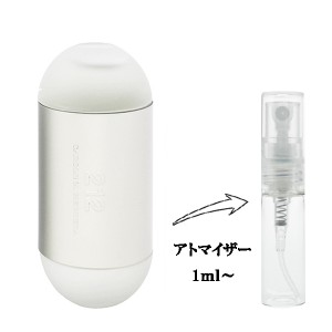 キャロライナヘレラ 香水 お試し レディース 212 EDT 【お試し香水】 1ml 212 CAROLINA HERRERA 