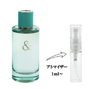 ティファニー 香水 お試し レディース ＆ラブ フォーハー EDP 【お試し香水】 1ml TIFFANY ＆ LOVE FOR HER 