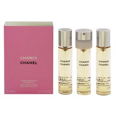 [香水][シャネル]CHANEL チャンス EDT ツイスト (セット) (リフィル) 20ml×3 送料無料 香水 フレグランス 