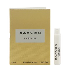 [香水][カルヴェン]CARVEN カルヴェン ラプソリュ (チューブサンプル) EDP・SP 1ml 送料無料 香水 フレグランス CARVEN L’ABSOLU 