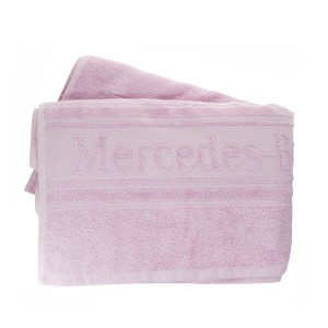 MERCEDES BENZ メルセデス ベンツ ピンクバスタオル MERCEDES BENZ PINK BATH TOWEL 