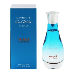 【ダビドフ 香水】クールウォーター ウェーブ ウーマン EDT・SP 50ml DAVIDOFF  送料無料 香水 COOL WATER WAVE WOMAN 