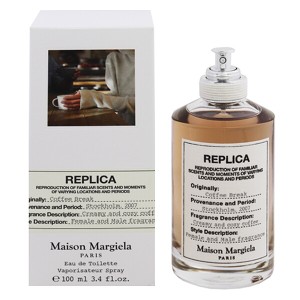 【メゾン マルジェラ 香水】レプリカ コーヒー ブレイク EDT・SP 100ml MAISON MARGIELA  送料無料 香水 REPLICA COFFEE BREAK 