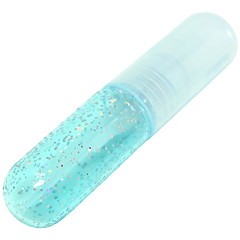 ヒロセ アトマイザー 香水 ラメ カプセル ガラスアトマイザー 48094 (ラメカプセルAT ブルー) 3.5ml HIROSE ATOMIZER 