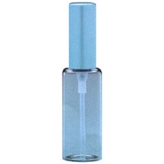 [香水][ヒロセ アトマイザー]HIROSE ATOMIZER 10ml ガラスアトマイザー アルミキャップ 57147 MSクリアーBL ブルー 10ml 