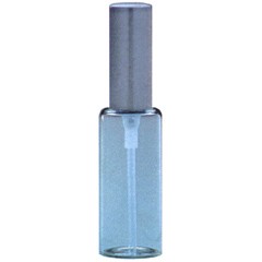 ヒロセ アトマイザー 香水 10ml ガラスアトマイザー アルミキャップ 57147 MSクリアーBK ブラック 10ml HIROSE ATOMIZER 