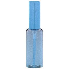 ヒロセ アトマイザー 香水 10ml スケルトンガラスアトマイザー 60150 (10ML MSスケルトン アルミキャップ ブルー) 10ml 