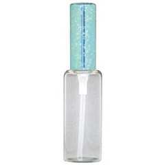 ヒロセ アトマイザー 香水 ラメ アルミキャップ ガラス アトマイザー 65188 (ラメCAP 10ML ブルー) 10ml HIROSE ATOMIZER 