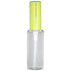 [香水][ヒロセ アトマイザー]HIROSE ATOMIZER ラメ アルミキャップ ガラス アトマイザー 65188 (ラメCAP 10ML イエロー) 10ml 