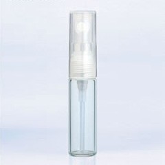 [香水][ヤマダアトマイザー]YAMADA ATOMIZER グラスアトマイザー シンプル 4321 クリアボトル/キャップクリア 4ml 