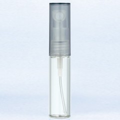 ヤマダアトマイザー 香水 グラスアトマイザー シンプル 4328 クリアボトル/キャップブラック 4ml YAMADA ATOMIZER 