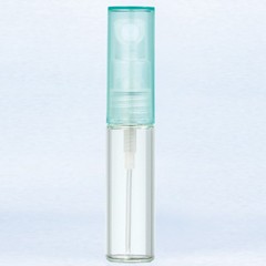 香水 ヤマダアトマイザー YAMADA ATOMIZER グラスアトマイザー シンプル 4329 クリアボトル/キャップミント 4ml 