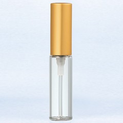 [香水][ヤマダアトマイザー]YAMADA ATOMIZER グラスアトマイザー シンプル 5203 クリアボトル/キャップマットゴールド 4ml 