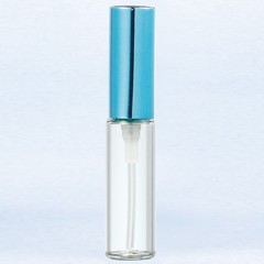 ヤマダアトマイザー 香水 グラスアトマイザー シンプル 5209 クリアボトル/キャップブルー 4ml YAMADA ATOMIZER 