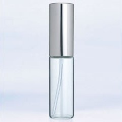 [香水][ヤマダアトマイザー]YAMADA ATOMIZER グラスアトマイザー シンプル 6202 クリアボトル/キャップシルバー 10ml 
