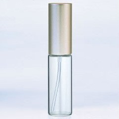 ヤマダアトマイザー 香水 グラスアトマイザー シンプル 6204 クリアボトル/キャップマットシルバー 10ml YAMADA ATOMIZER 