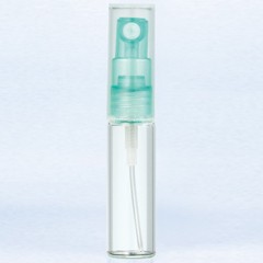 [香水][ヤマダアトマイザー]YAMADA ATOMIZER グラスアトマイザー シンプル 40209 クリアボトル/ポンプミント/キャップクリア 4ml 