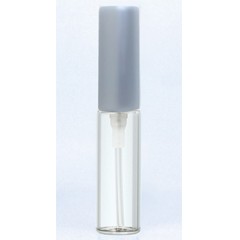 [香水][ヤマダアトマイザー]YAMADA ATOMIZER グラスアトマイザー シンプル 45502 クリアボトル/キャップパールシルバー 4ml 