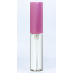 ヤマダアトマイザー 香水 グラスアトマイザー シンプル 45503 クリアボトル/キャップパールピンク 4ml YAMADA ATOMIZER 