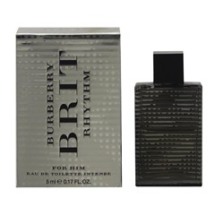 [香水][バーバリー]BURBERRY ブリット リズム インテンス ミニ香水 EDT・BT 5ml 香水 フレグランス BRIT RHYTHM INTENSE FOR HIM 