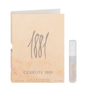 チェルッティ 香水 女性用 1881 プールファム (チューブサンプル) EDT・SP 1.5ml 1881 POUR FEMME CERRUTI 