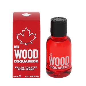 [香水][ディースクエアード]DSQUARED2 レッドウッド プールフェム ミニ香水 EDT・BT 5ml 香水 フレグランス RED WOOD POUR FEMME 