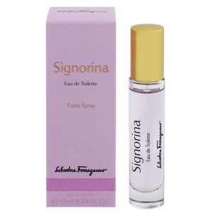 [香水][フェラガモ]SALVATORE FERRAGAMO シニョリーナ パーススプレー EDT・SP 10ml 香水 フレグランス SIGNORINA PURSE 