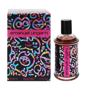 【エマニュエル ウンガロ 香水】エマニュエル ウンガロ フォー ハー EDP・SP 50ml EMANUEL UNGARO  送料無料 香水 