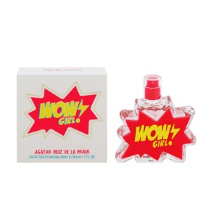 【アガタ ルイス デ ラ プラダ 香水】ワウ ガール EDT・SP 50ml AGATHA RUIZ DE LA PRADA  送料無料 香水 WOW GIRL 