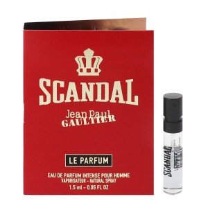 [香水][ジャン ポール ゴルチェ]JEAN PAUL GAULTIER スキャンダル プールオム ル パルファム インテンス (チューブサンプル) EDP・SP 1.5