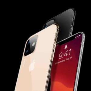 iPhone 11 ケース iPhone 11 Case iPhone 11 背面型 スマホケース [カラー：クリアゴールド] 送料無料 電化製品 