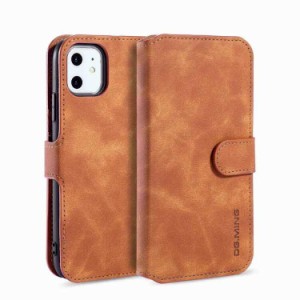 iPhone 11 ケース iPhone 11 Case iPhone 11 手帳型 スマホケース [カラー：ブラウン] 送料無料 電化製品 