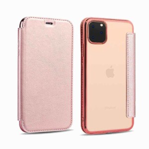 iPhone 11 ケース iPhone 11 Case iPhone 11 手帳型 ICカードスロット スマホケース [カラー：ローズゴールド] 送料無料 電化製品 