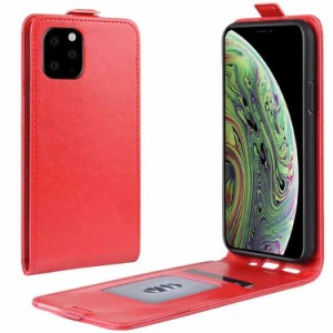 iPhone 11 Pro ケース iPhone 11 Pro Case iPhone 11 Pro 手帳型 スマホケース [カラー：レッド] 送料無料 電化製品 